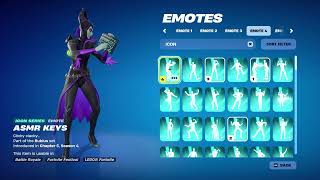 All Legendary Copyrighted Dances amp Emotes in Fortnite Point and Strut Starlit Out West [upl. by Okomom]