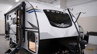 2022 Venture RV Sonic Lite SL169VUD Travel Trailer Quick Tour [upl. by Ayahsal999]