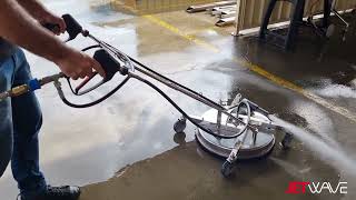 Self Recovery Flat Surface Cleaner Demonstration [upl. by Daugherty]