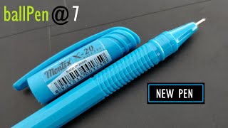 Montex X20 Ball Pen for Rs 7  383 [upl. by Templa]