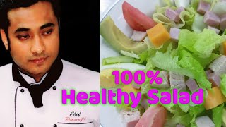 Freshly Made quotRoast Turkey Saladquot for Kids Athletes amp Body Builders [upl. by Rednazxela]