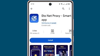 eto net proxy app kaise use kare  how to use eto net proxy app [upl. by Lydon]