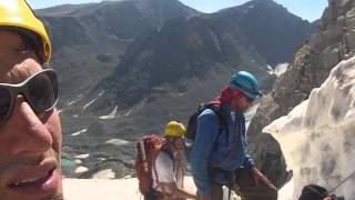 Gooseneck Glacier Bergschrund [upl. by Shandeigh155]