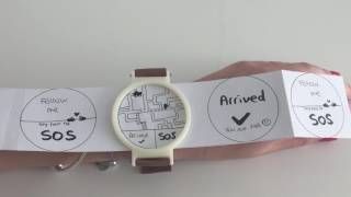 Group 9  HCI smart watch prototype scenario 1 [upl. by Sokil10]