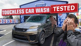 Testing the FIRST Touchless Car Wash in The UK [upl. by Nedgo948]