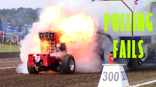 Tractor Pull Fails Truck Pull Fails Compilation [upl. by Beka626]