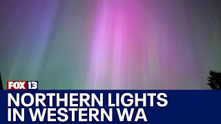 Solar storm produces Northern Lights across the US  FOX 13 News [upl. by Oehsen]