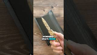 Unreal Carbon Fiber Construction OTF 😳 unboxing mysteryknives knife knives knivesmysterybox [upl. by Aynuat]