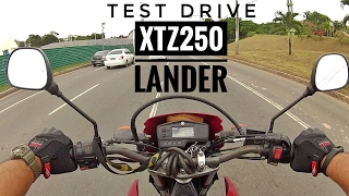 Test Drive Yamaha XTZ250 Lander 122000Km Dura Lex Sed Lex Blitz da PM e Apreensão [upl. by Genna]