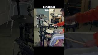 Sometimes  Erasure Drum Cover Clip foryou drums erasure foryoupage drumcover electricdrums [upl. by Ahsirak429]