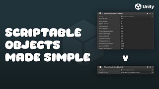 ScriptableObjects in Unity Made Simple  BiteSized Tutorials [upl. by Enelime]