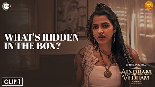 Whats hidden in the box  Aindham Vedham on ZEE5  Sai Dhanshika  Naga  Watch Now [upl. by Enilra]