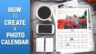 How to Create Your Own Photo Calendar  The Complete Video Guide [upl. by Ylahtan]