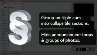 ShoutTip Working with Section Cues in MediaShout for Mac [upl. by Aitra]
