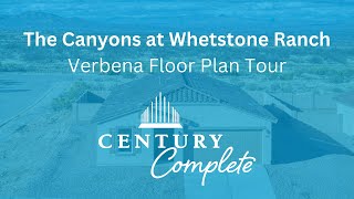 Verbena Model Tour  The Canyons at Whetstone Ranch  New Homes in Benson AZ [upl. by Alamak758]