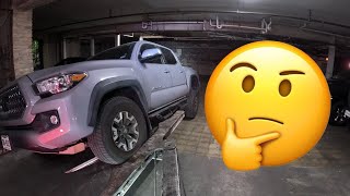 Tacoma Gets Towed From A Tight Garage Space [upl. by Seale81]