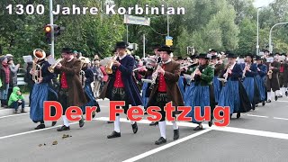 Festzug 1300 Jahre Korbinian [upl. by Waterer]