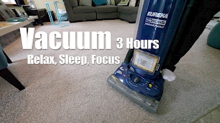 Vacuum Cleaner Sound and Video 3 Hours  Relax Focus Sleep ASMR [upl. by Geri]