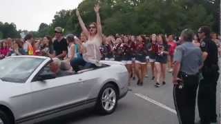 Phillip Phillips Parade and Arrival at Homecoming in Leesburg [upl. by Gibb]