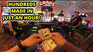 The Most Exciting Live Casino Bubble Craps Challenge on Youtube [upl. by Jamnes]