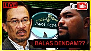 MRWN LIVE ⏩ PAPAGOMO akhirnya balas dendam pada PMX ANWAR⁉️ [upl. by Zzabahs]