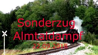 ÖGEG Almtaldampf mit 7728 am 22092018 [upl. by Massab848]