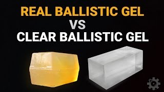 Real Ballistic Gelatin vs Clear Ballistics Gelatin [upl. by Elwood309]