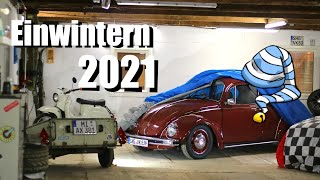 VW Käfer Vlog 20  Ab in den Winterschlaf  Test eines Ladeerhaltungsgerätes  alexmittm [upl. by Notgnirra]