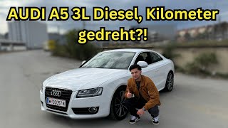 AUDI A5 30 Diesel mit geringer Laufleistung  Kilometerstand gedreht SLine ein MUSS  Arminhdp [upl. by Radman]