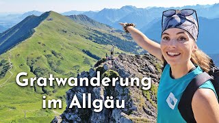 Schöne Gratwanderung im Allgäu Kanzelwand bis Fellhorn in OberstdorfKleinwalsertal [upl. by Florina]