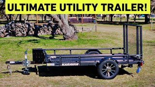 DONE Karavan 5x8ft Utility Trailer gets all its upgrades [upl. by Draude]