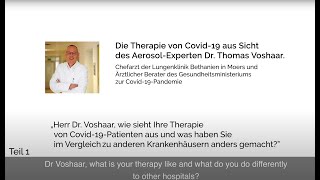 PARI  Covid19 Therapie aus Sicht von Experte Dr Voshaar 17 [upl. by Yraillih]