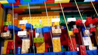 Lego harpsichord  How it works [upl. by Aicilyhp]