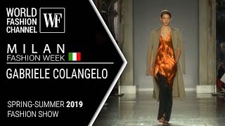 Gabriele Colangelo Springsummer 2019 Milan fashion week [upl. by Hamlet]