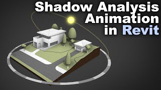 Shadow Analysis  Solar Study in Revit Tutorial [upl. by Nosa]