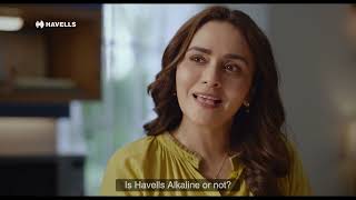 Havells Alkaline Water Purifiers  Sahi Paani Ka Sign Havells Alkaline [upl. by Schoenfelder]