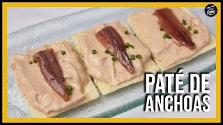 PATÉ DE ANCHOAS 🐟 ¡Receta fácil en menos de 3 MINUTOS [upl. by Akimehs217]