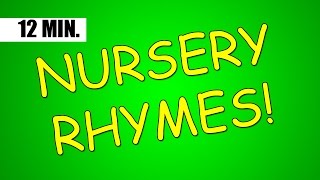 12 minutes of the BEST Nursery Rhymes from Jack Hartmann [upl. by Ihp]