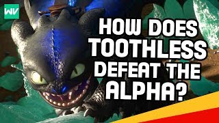 How Does Toothless Defeat The Alpha How To Train Your Dragon 2 Explained [upl. by Arremat]