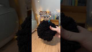 Crochet a soot sprite with me amigurumi smallbusiness christmasgifts [upl. by Anaejer307]