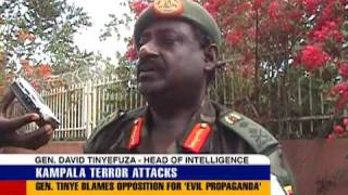 Gen Tinye blames Security lapses on Opposition [upl. by Moise]