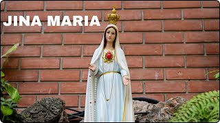 JINA MARIA  AVE MARIA  KAVAKULE MERIACK  LYRICS VIDEO [upl. by Pulchi502]