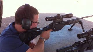 Shooting the Steyr Arms SSG 08 rifle in Lapua Magnum for TTAG [upl. by Folberth]