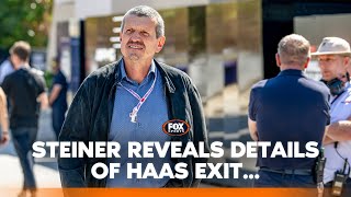 Guenther Steiner opens up on shock Haas exit Drive to Survive amp potential return to F1  Fox Sports [upl. by Mohr]