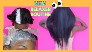 UPDATED RELAXER ROUTINE  tips and tricks included [upl. by Ellerrad]