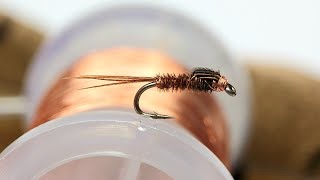 Sawyers Pheasant Tail Nymph  My Trout Fly Series Pt 1 flytying [upl. by Groveman]