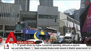 Malaysia’s Q1 GDP grows 42 onyear [upl. by Haroppiz]