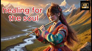 a calm spirit and sincere prayer  Relaxing Music Indian Flute Healing Meditation amp Stress Relif [upl. by Foskett597]