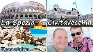 ITALNIEN Vlog 🍕 STRAND amp ROM auf eigene Faust erkunden 🚢 AIDA KREUZFAHRT  PrimaDina [upl. by Nnylear]