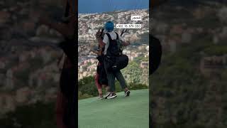 Lebanon from above  Paragliding Jounieh  Telephrique harissa  Takeoff Ghosta [upl. by Leihcey]